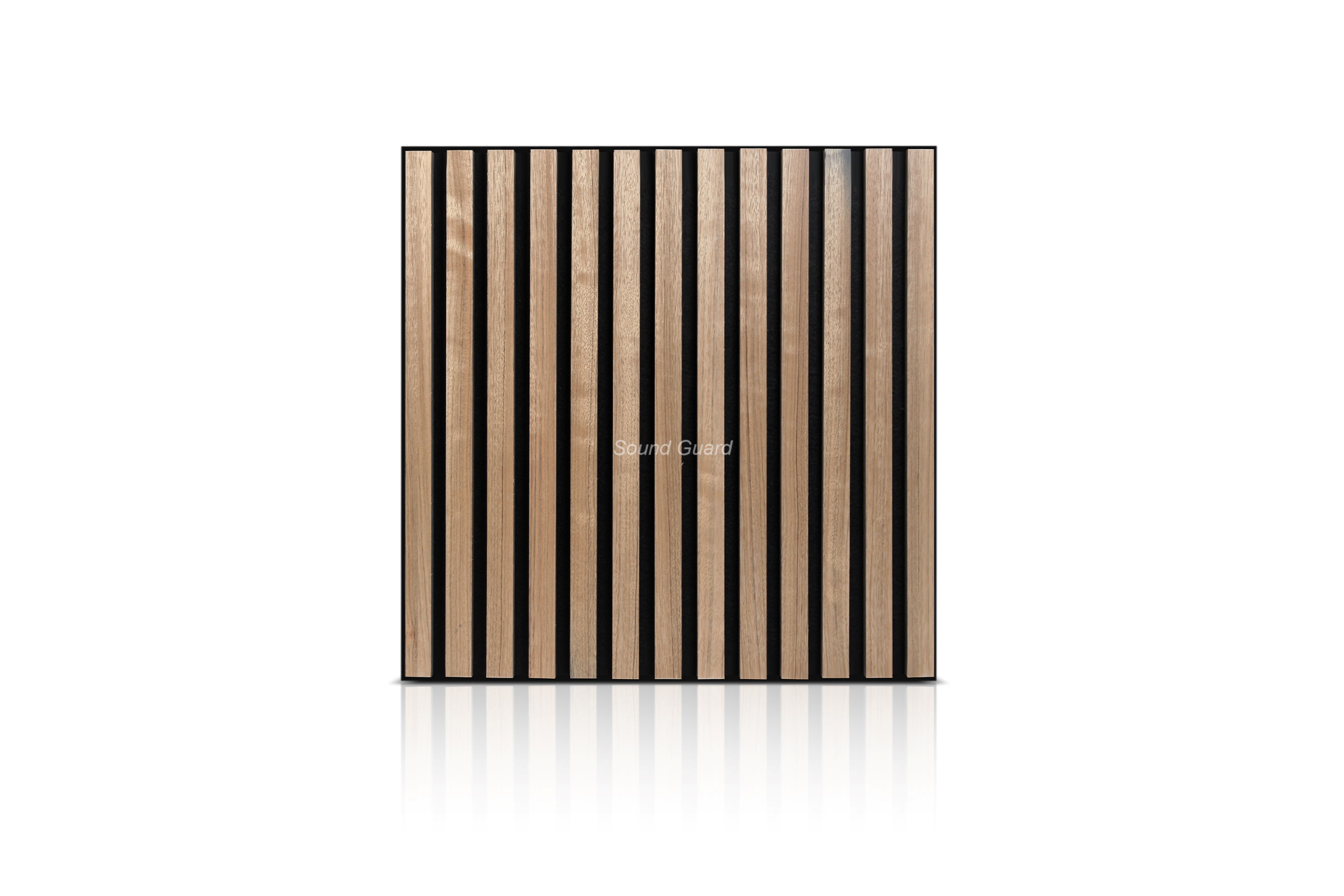 X Mm Oak Mdf Wood Slat Panels Soundproofing Akupanel Acoustic