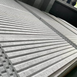 100% Polyester Fiber Narrow Strips PET+PET Acoustic Panel