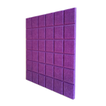 100% Polyester Fiber Square Tile PET+PET Acoustic Panel - Image 4
