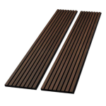 400mm x 2400mm Wood Slat Panels Soundproof Paneling - Image 2