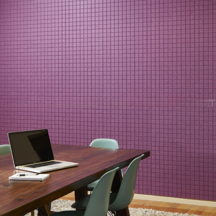 100% Polyester Fiber Square Tile PET+PET Acoustic Panel