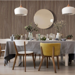 Wood Slats Panels Soundproof Paneling