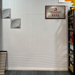 100% Polyester Fiber Narrow Strips PET+PET Acoustic Panel - Image 3