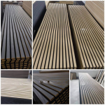 Customized Wood Slat Panels Soundproof Paneling - Image 2