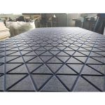 100% Polyester Diagonal PET+PET Acoustic Panel
