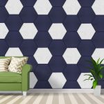 Hexagon Easy Cutting PET Acoustic Panels DIY Light Weight