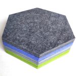 100% PET Hexagon Acoustic Panel soundproofing board